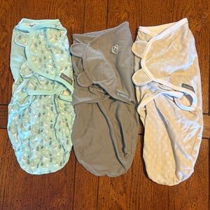 SwaddleMe by Ingenuity Original Swaddle - Size Small/Medium, 0-3 Months, 3-Pack